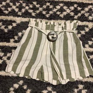 Striped Shorts Size S